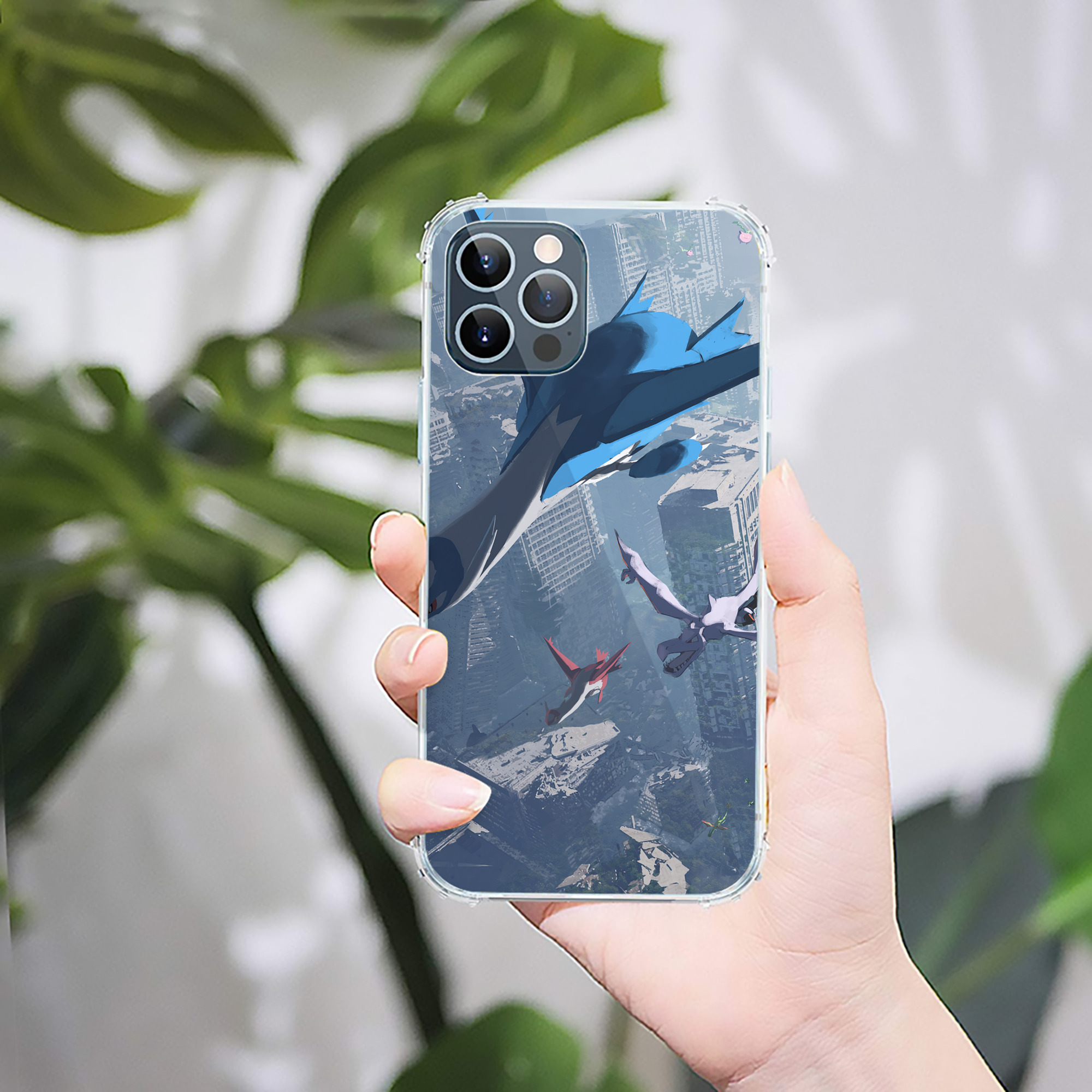 （画像用） ポケットモンスター Pokémon 【iPhone 12シリーズ対応】透明スマホケース（クリアソフトケース）